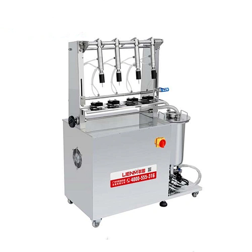 Hot sale high quality small perfume glass bottles filling equipment essential oil / perfume oil filling machine with four heads