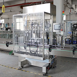 Automatic shampoo liquid soap detergent filling capping labeling machine filling line 100ml 500ml  1000ml 2000ml 5000ml