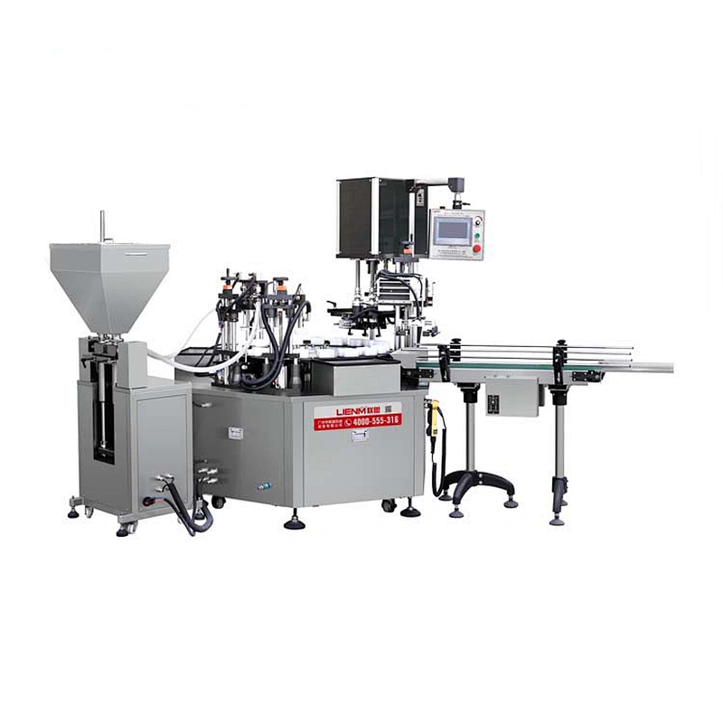 Automatic Cosmetic Oil Cleansing Water Essential Oil Packing Line Filling Line