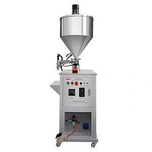 Heating Wax Filling Machine Pomade Stirring Mixing Hot Paste Filling Machine