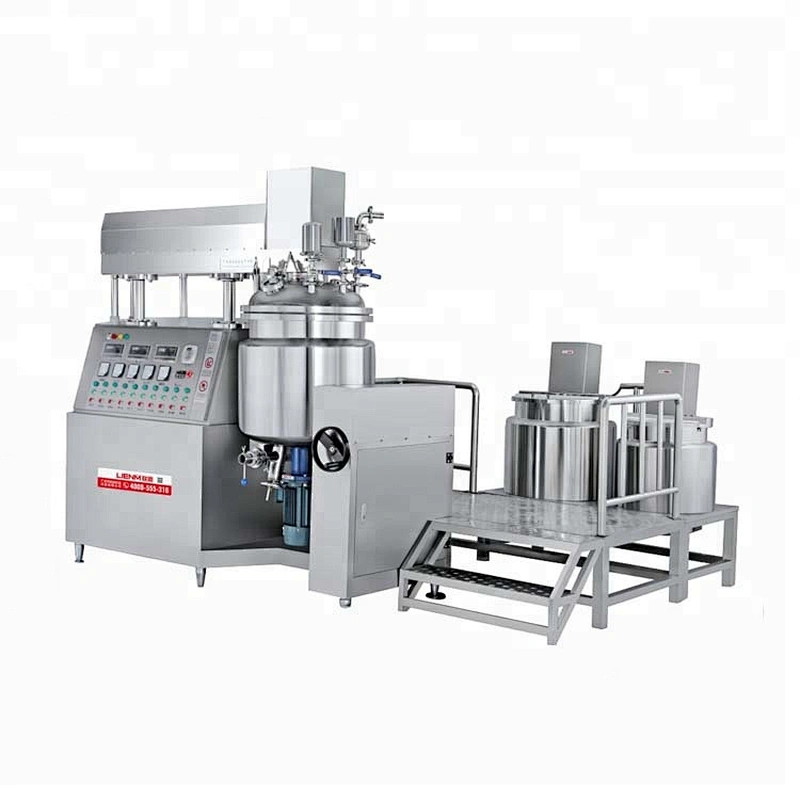 High Quality Ointment Homogenizing Vacuum Emulsifying Milk Butter Making Machine