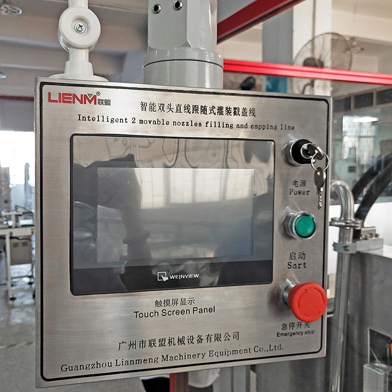 LIENM Filling Machine Manufacturer Full Automatic Volumetric Liquid Filling Machine Hand Santinizer Soap Shampoo Filling Machine