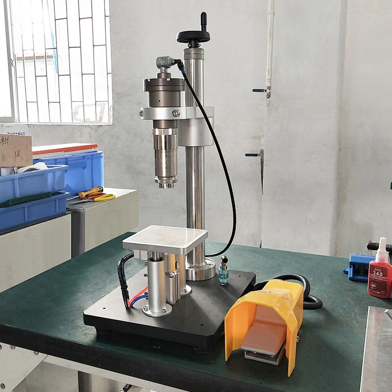 Easy Operate Pneumatic Crimper Perfume Hand Crimping Machine Price for Perfume Production Line