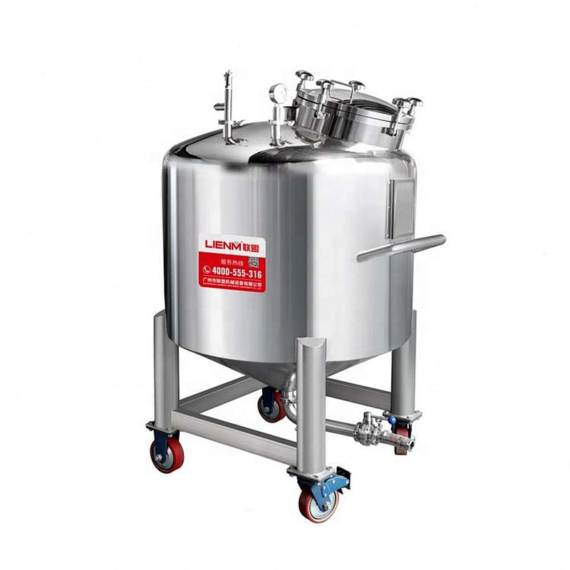 2020 Guangzhou hot sale small capacity stainless steel hot water perfume liquid storage tank
