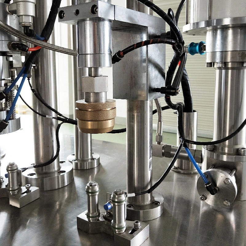 BOV Aerosol Valve Making Machine Spray Bottle Fill Crimping Machine Body Mist Filling Capping for Aerosol Can Production Line