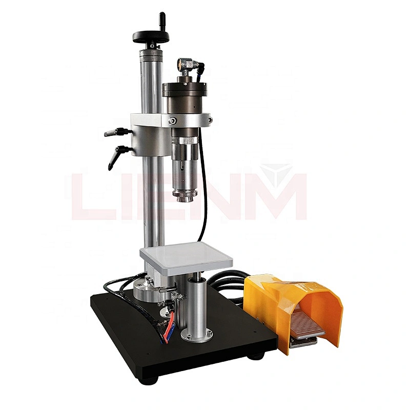 Easy Operate Pneumatic Crimper Perfume Hand Crimping Machine Price for Perfume Production Line