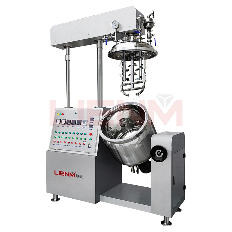 LIENM Cosmetics Machinery Equipment Manufacturer Scar Removal Cream Cosmetic Cream Making Machine