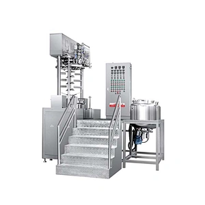 Intelligent PLC Control Cosmetic Vacuum Homogenizer Mixer Emulsifier