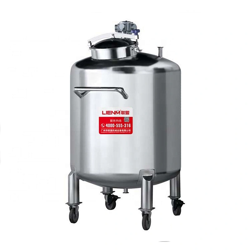 2020 Guangzhou hot sale small capacity stainless steel hot water perfume liquid storage tank