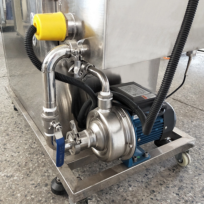 Heating Wax Filling Machine Pomade Stirring Mixing Hot Paste Filling Machine