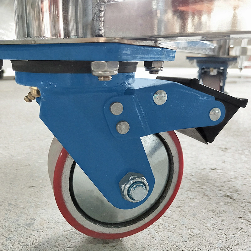 Liquid Mixing Tank With Agitator Chemical Blending Tank Jacketed Heating Mixing Vessel