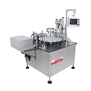 Perfume Bottle Cleaning Filling and Collaring Machine Pump Peristaltic Filling Machine Botlle Filling Machine for Water Aqua