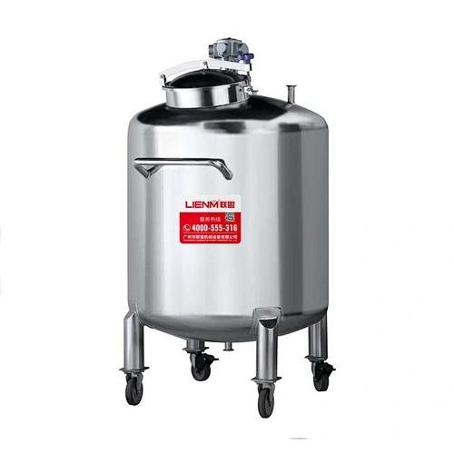 ISO9001 Standard Stainless Steel Moveable Perfume/Alcohol Mixer Tank