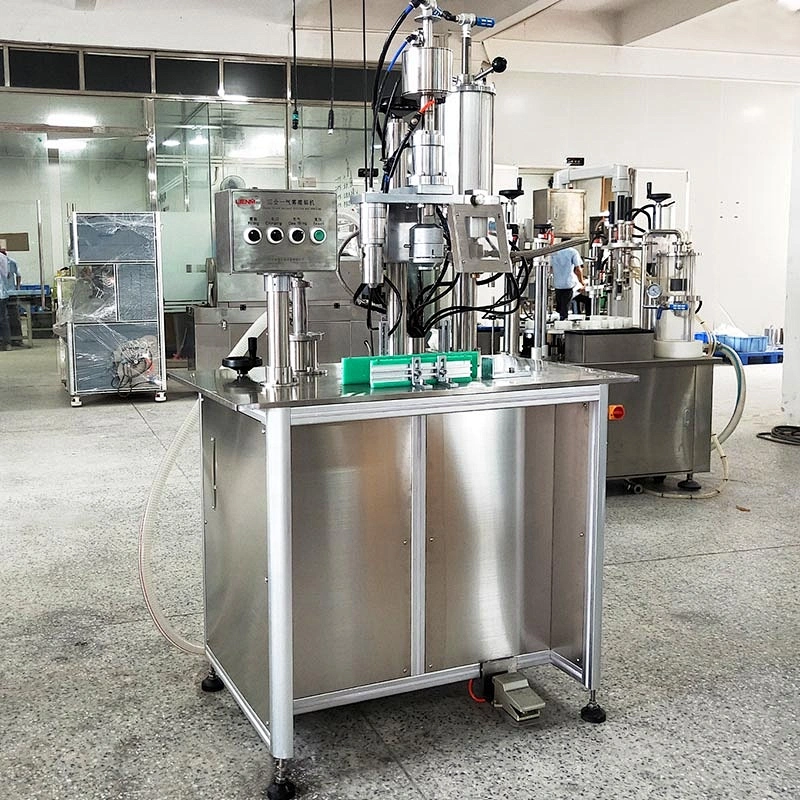 3 in 1 Aerosol Body Spray Filling Machine Air Freshener Can Sunscreen Spray Mist Filling Capping Machine