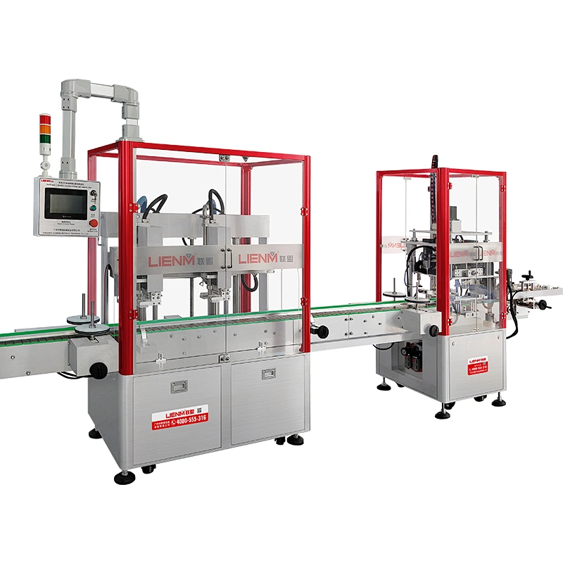 LIENM Filling Machine Manufacturer Full Automatic Volumetric Liquid Filling Machine Hand Santinizer Soap Shampoo Filling Machine