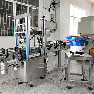 High Speed Automatic Bottle Capping Machine Bottles Screw Capper Equipment For Various Bottle
