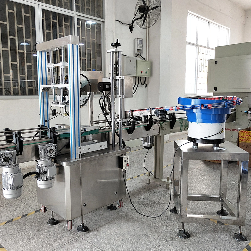 High Speed Automatic Bottle Capping Machine Bottles Screw Capper Equipment For Various Bottle
