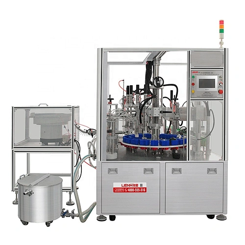 20ml 30ml 50ml Multi-function Automatic Perfume Filling Crimping Collaring Machine with Air Cleaning