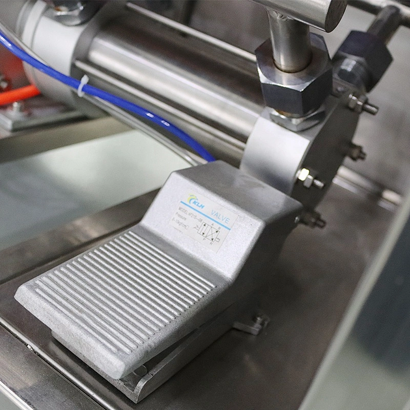 Semi Automatic Pneumatic Aerosol Filling Sealing Packing Machine Air Freshener Body Spray Insecticide Can Filling Line