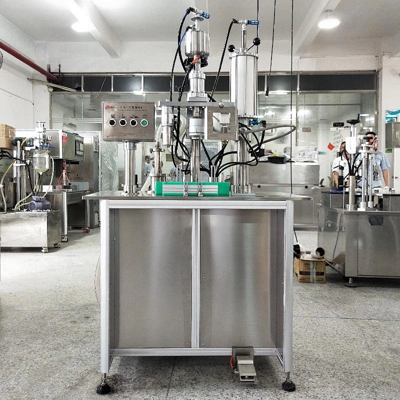 3 in 1 Aerosol Body Spray Filling Machine Air Freshener Can Sunscreen Spray Mist Filling Capping Machine