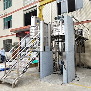 1000L Stainless Steel Body Lotion Liquid Soap Mixing Making Machine Production Line