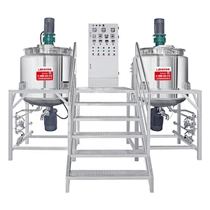 Shampoo Making Machine Production Line Mixing Blending Tanks Agitator