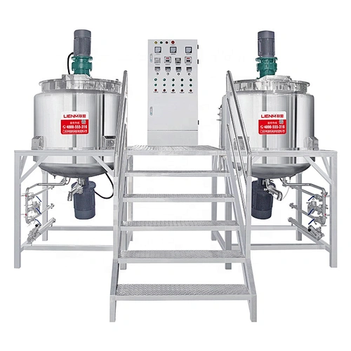 Shampoo Making Machine Production Line Mixing Blending Tanks Agitator
