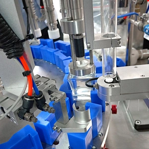 20ml 30ml 50ml Multi-function Automatic Perfume Filling Crimping Collaring Machine with Air Cleaning