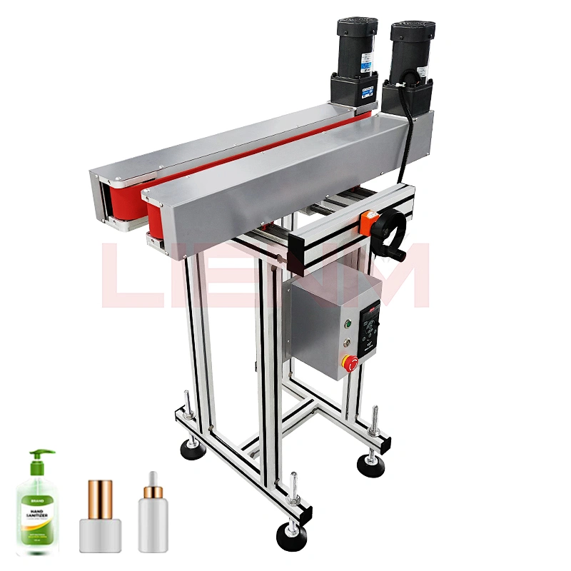 Conveyor belt for ink jet printer, Bottle Clamping Conveyor