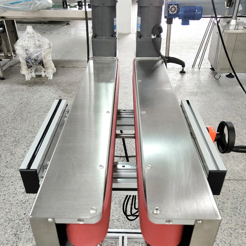 Conveyor belt for ink jet printer, Bottle Clamping Conveyor