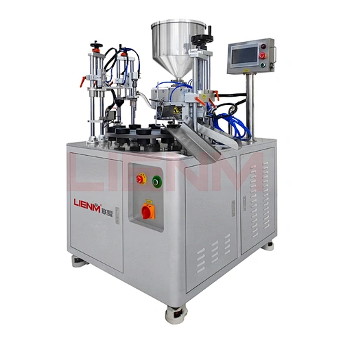Cheaper price small stainless steel manual tube filling machine for cosmetics cream