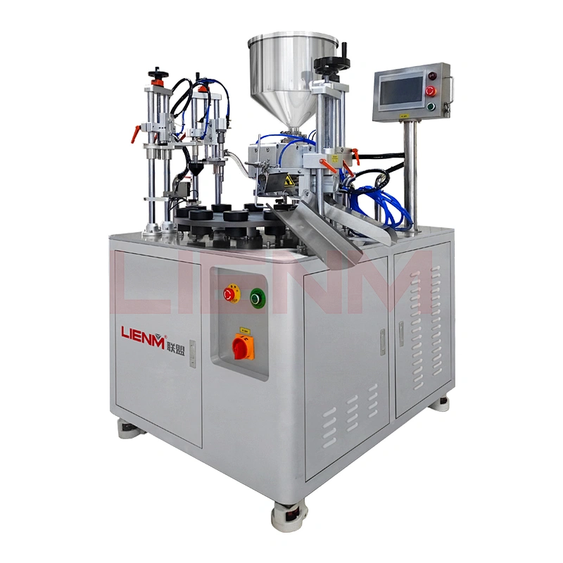 Cheaper price small stainless steel manual tube filling machine for cosmetics cream