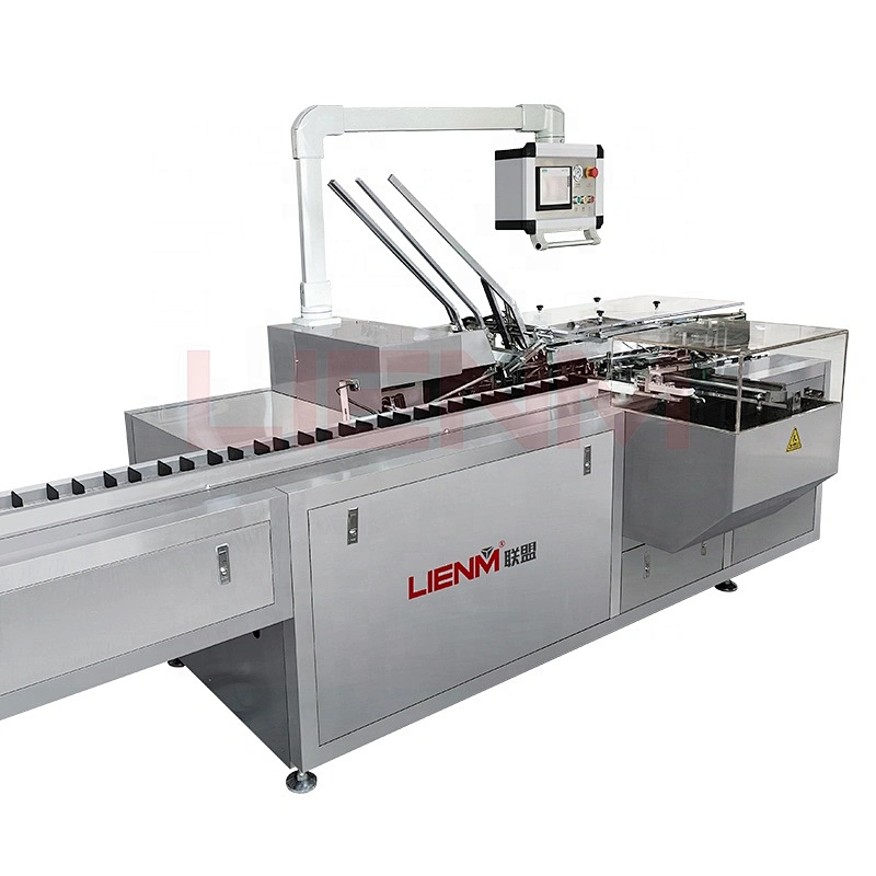LIENM 2021 Trend Automatic Carton Folding Sealing Machine Cartoning Machinery Automat Carton Box Pack Machin for Production Line
