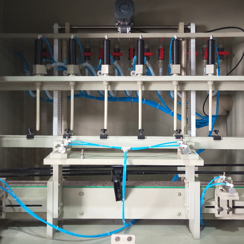 50ml-5000ml Corrosion Prevention Bleach Toilet Cleaner Double four six Heads Automatic Liquid Filling Machine
