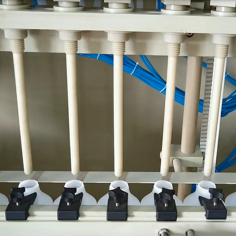 50ml-5000ml Corrosion Prevention Bleach Toilet Cleaner Double four six Heads Automatic Liquid Filling Machine