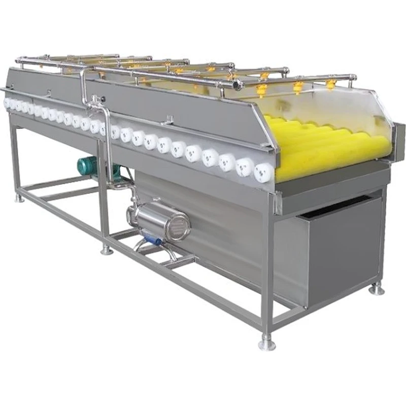 Brush washing machine