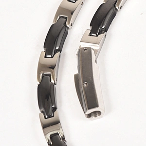 Fashion ceramic jewelry stainless steel ceramic necklace
