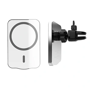 Wollet 15W Magnetic Car Wireless Charger Mobile Phone Holder Magsafe Charger for Phone