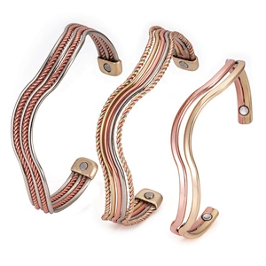 Wollet Classic Healthy Medical 99.95% Copper Bio Magnetic Bracelet