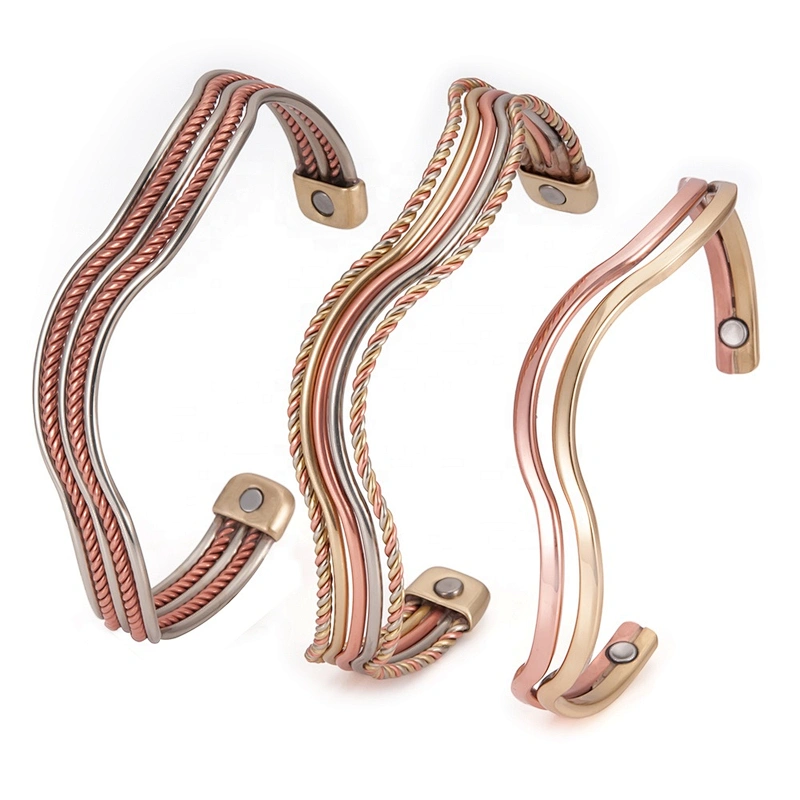 Wollet Classic Healthy Medical 99.95% Copper Bio Magnetic Bracelet