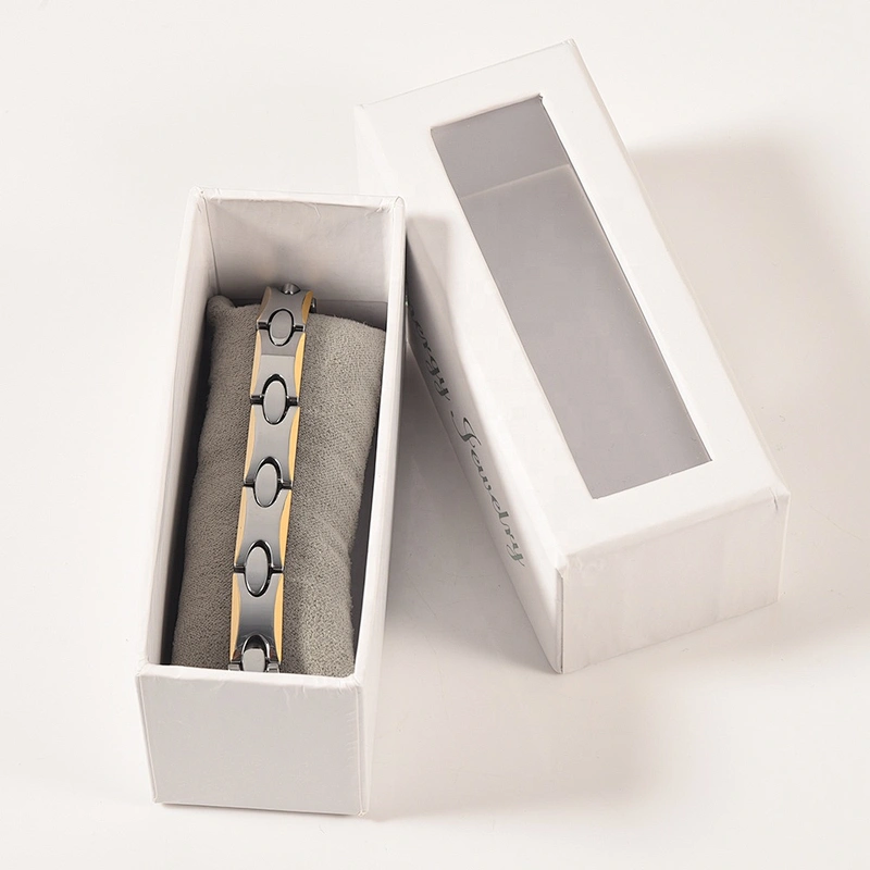 Wollet Fashion Health 5 in 1 Energy Power Bio Magnetic Tungsten Bracelet