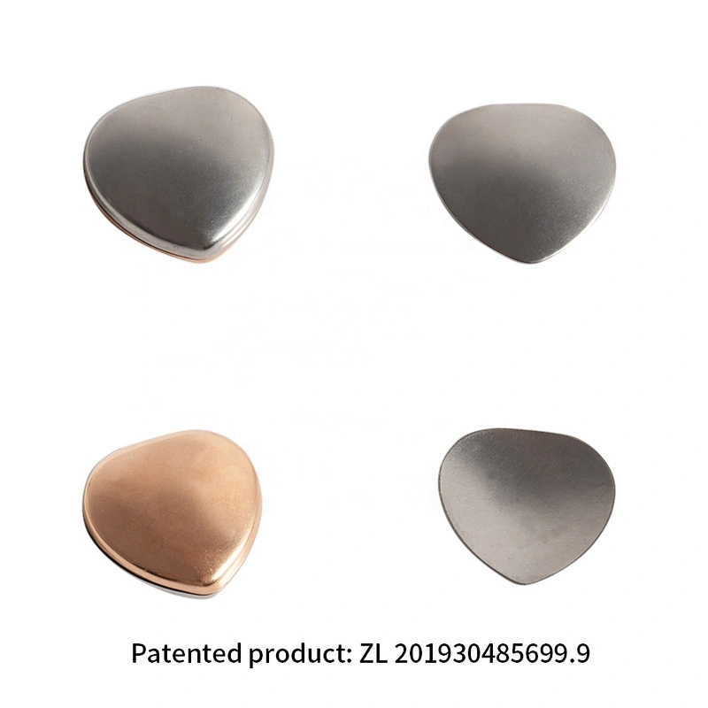 Wollet Patented Product 3000 Gauss Strong Magnet Stainless Steel Copper Magnetic Heart