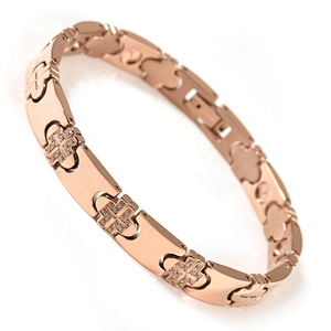 Wollet Arthritis Energy Balance Japan Power Neodymium Magnet Titanium Bio Magnetic Therapy Bracelet