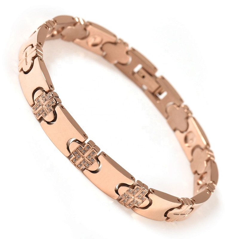 Wollet Arthritis Energy Balance Japan Power Neodymium Magnet Titanium Bio Magnetic Therapy Bracelet