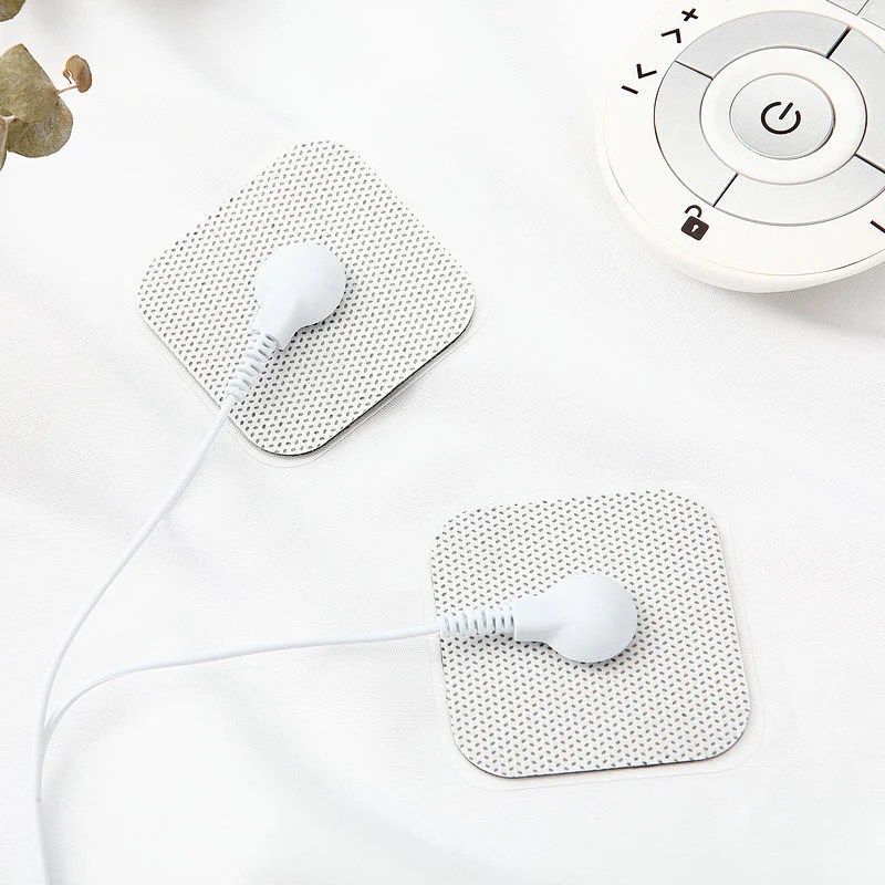 Wollet Tens Unit Machine Pulse Massage 12 Massage Modes 20 levels Rechargeable Pain Relief Muscle Stimulator Massager with 4 Pad