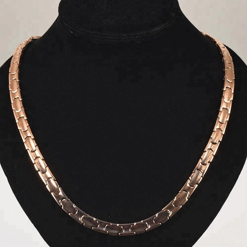 fashion jewelry wholesale health magnetic element titanium necklace