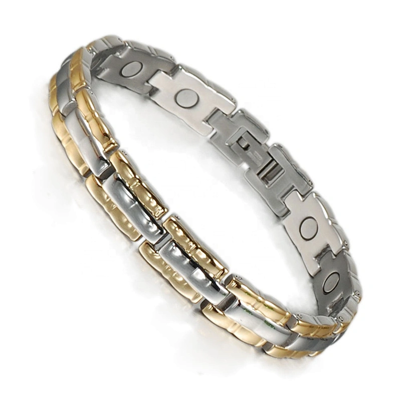 Wollet New Design Classic Balance Stainless Steel Magnetic Bracelet For Men Women