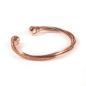 Wollet 2019 New Arrivals Health Energy Bio Magnetic Copper Bracelets Bangle
