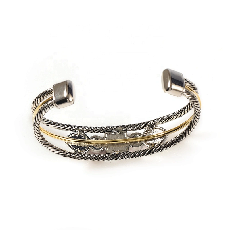 Wollet Fashion Health Cz Stone Pure Copper Magnetic Bracelets