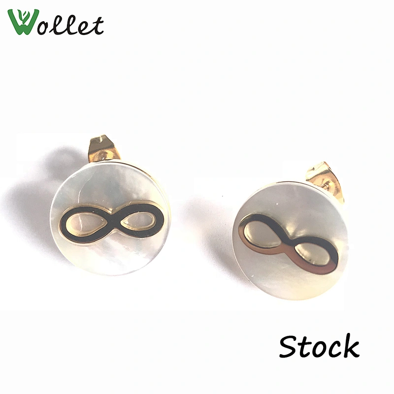 Wollet 2018 New Fashion Bio Magnetic Energy Stainless Steel Earring